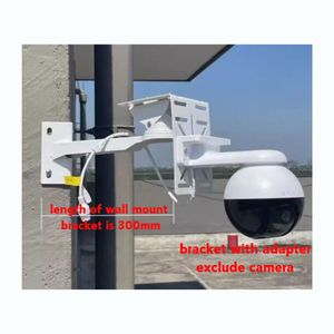 Extérieur 30cm montage d'angle mural support métallique Angle droit CCTV Surveillance caméra support adaptateur Cctv support d'extension - Product Image 2