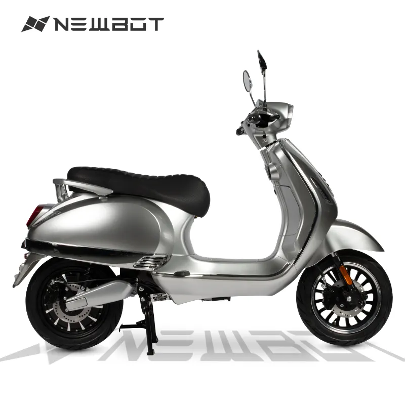Newbot EEC 2000 Вт, 60 В, 40 А/ч, серебристый цвет, электрический мопед для взрослых, Электрический скутер, электрический мотоцикл, 2 колеса для взрослых
