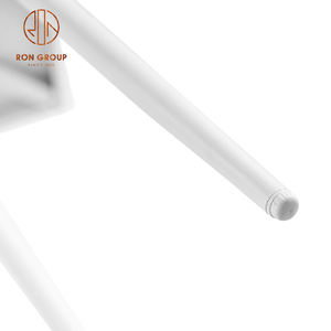 Mesa cuadrada de estilo nórdico Ins para cafetería, muebles de <span class=keywords><strong>terraza</strong></span> y jardín, con agujero de paraguas, color blanco - Product Image 6