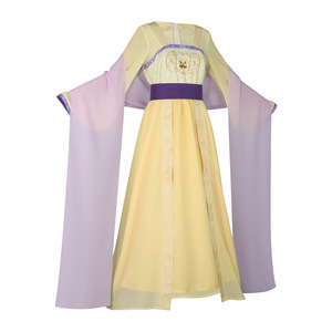 Disfraz de Cosplay Hanfu Amarillo de Starry Romance The Pharmacist Girl's Whispers para Mujer Adulta, Vestido de Anime para Juego de Rol - Product Image 2