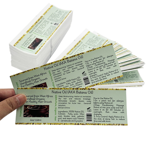 Tùy chỉnh công ty Logo dính Sticker chai và nhãn với tên nhà sản xuất Cảm ơn bạn đã mua hàng của bạn tấm - Product Image 1