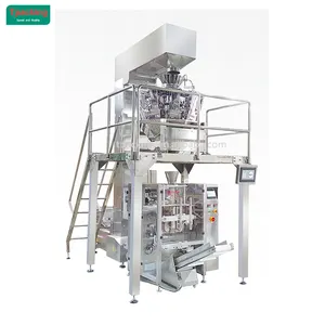 Automatic weighing system packing machine for small potato chips pouch packing machine