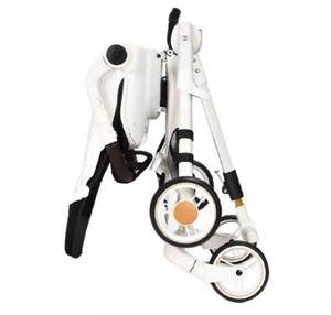 Luxury <strong>Baby</strong> Stroller High View Foldable <strong>Baby</strong> Pram <strong>Carrier</strong> Directly Sale 3 in 1 360 Degrees Turn <strong>Baby</strong> Stroller - Product Image 4