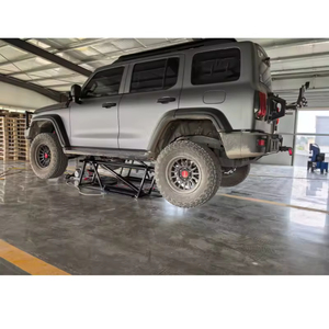 Mobile Scissor Lift Mid Rise Movable <span class=keywords><strong>Hoist</strong></span> dengan Lever Quick Jack Hydraulic Car Lifter untuk Perawatan - Product Image 3
