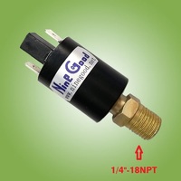 Pressostat différentiel électronique réglable pour contrôle de pression d'eau CVC, 250 V CA, 6 A, précision 0,1 % FS, IP65, SPST