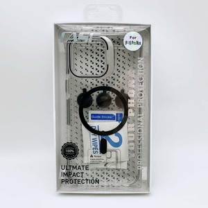 Ốp điện thoại iPhone 15 Pro Max cao cấp 2025 với miếng dán màn hình trong suốt thời trang, giá đỡ <span class=keywords><strong>camera</strong></span>, nam châm - Product Image 3