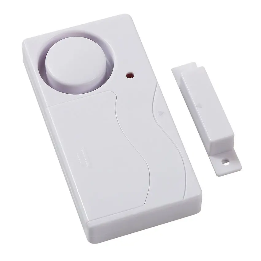 Alarme de segurança da porta e da janela wsdcam, alarme sem fio anti-roubo controle remoto e sensor de porta host