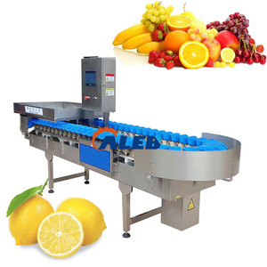 Trieuse industrielle de poids d'huîtres de fruits de <span class=keywords><strong>mer</strong></span> de poissons classifieuse de concombre de <span class=keywords><strong>mer</strong></span> d'écrevisses de crevettes - Product Image 3