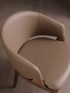 <span class=keywords><strong>Sedie</strong></span> da <span class=keywords><strong>Pranzo</strong></span> Semplici di Lusso in Stile Italiano Minimalista Moderno per Ristoranti e Caffetterie - Product Image 5