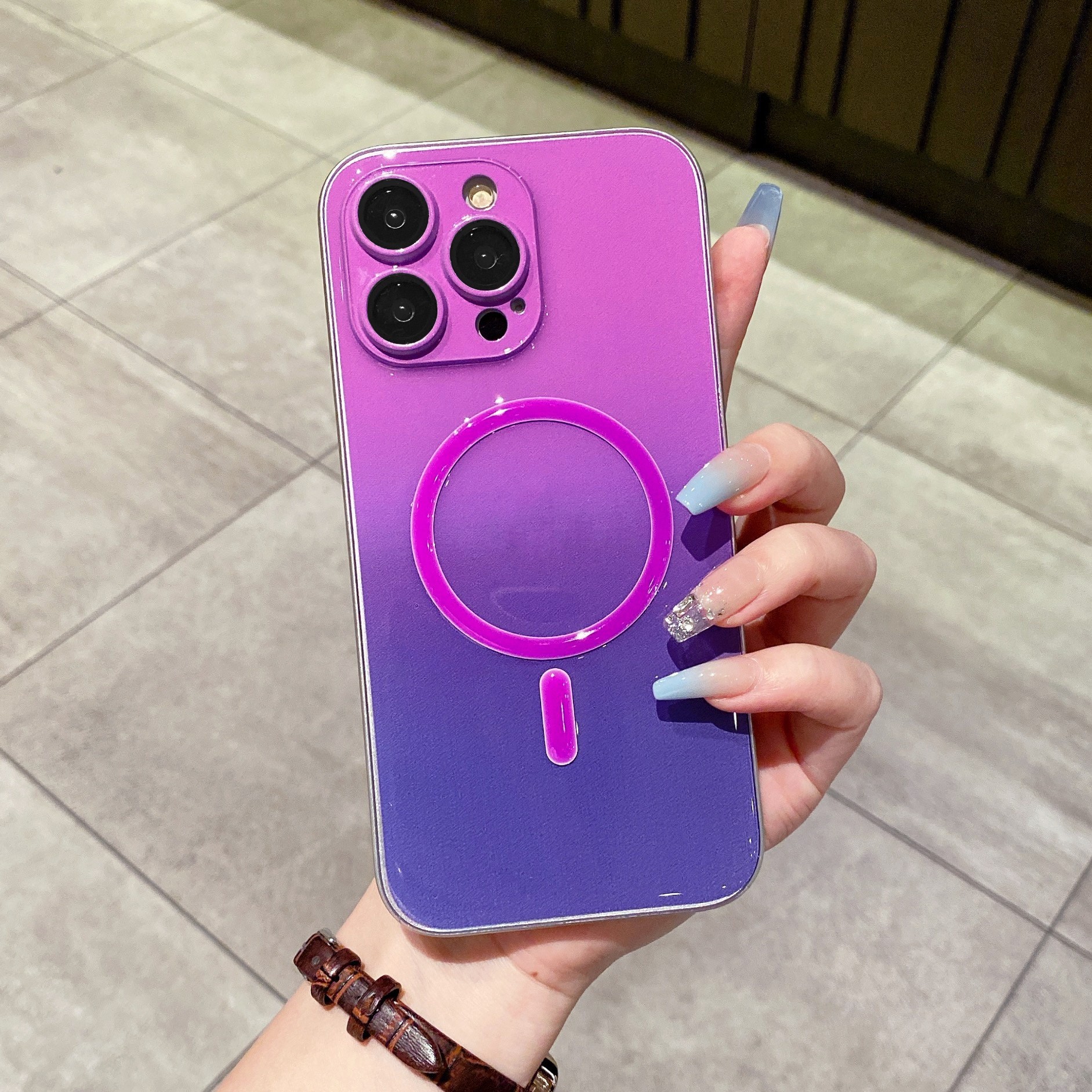 Purple blue