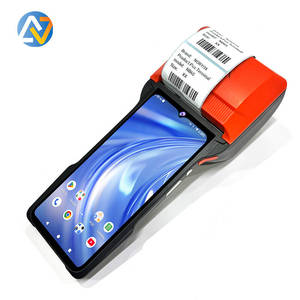 Android 14 màn hình cảm ứng cầm tay POS thiết bị đầu cuối di động 6.5 inch 4 gam màu xanh răng Wifi điểm của hệ thống bán hàng với máy in nhãn - Product Image 2
