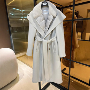 <span class=keywords><strong>Cappotto</strong></span> da Donna in Pelliccia <span class=keywords><strong>di</strong></span> Lana Australiana, <span class=keywords><strong>Cappotto</strong></span> Casual con Piumino, Collo in <span class=keywords><strong>Visone</strong></span>, Stile <span class=keywords><strong>Lungo</strong></span>, Design a Due Pezzi per l'Inverno, Giacca da Donna in Pelliccia <span class=keywords><strong>di</strong></span> Lana - Product Image 2