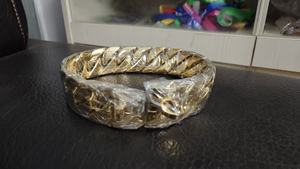 बड़े कुत्ते चेन लक्जरी सोने के कोलेरेस पालतू हिप हॉप लीड किट कुत्ते कॉलर्स चोक हार कॉलर लेश बैली लिंक क्यूबन डॉग चेन - Product Image 6