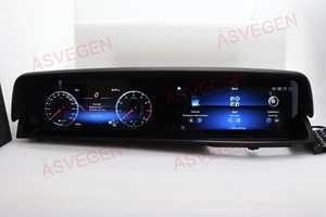 Thiết kế mới 12.3 "Dual màn hình xe đài phát thanh DVD Player cho Mercedes-Benz S Class w221 2005-2008 2009-2013 với cụm kỹ thuật số LHD - Product Image 2