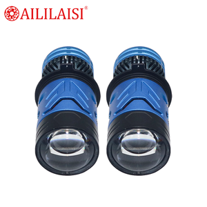 H7 Mini phare unique lentille de faisceau haut et bas Bi projecteur LED projecteur Plug Play 6000K éclairage universel de <span class=keywords><strong>moto</strong></span> de voiture pour - Product Image 3
