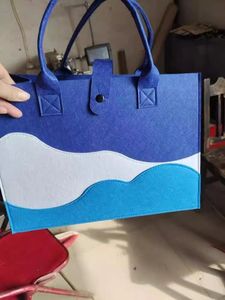 K1346 Sacs à main vintage personnalisables en feutre pour femmes, accessoires de shopping décontractés - Product Image 6