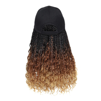 Perruque Casquette de Baseball Tresses Boîte Déesse Bohème Synthétiques de l'Usine de Gros Julianna Hair – Perruques Casquettes Tressées Boîte Déesse Bohème