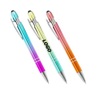 Bolígrafo Metálico con Punta de Bola y Color Degradado, con Logotipo Grabado Personalizado, Cuerpo de Aluminio para Regalos Promocionales - Product Image 1