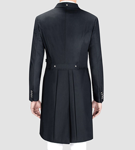 เสื้อโค้ทแข่งขันขี่ม้าแบบเดรสสาจสำหรับผู้ชาย สามารถปรับแต่งได้ - Product Image 3