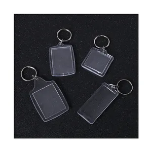 Rõ Ràng Trống Key Chain Tùy Chỉnh In Logo Ảnh Acrylic Keychain