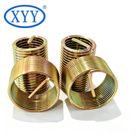 Cadmium Plated Wire Thread Insert Improve Thread Matching Performance on Steel Workpieces