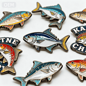 Películas Monstruos Tema Esmalte Pins Cara de pez <span class=keywords><strong>Conde</strong></span> Drácula Películas de terror Insignias - Product Image 1