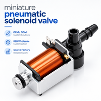 Vanne solénoïde micro à basse pression 6V CC normalement fermée, personnalisée, directement d'usine, pour coussin intelligent et airbag de sommeil