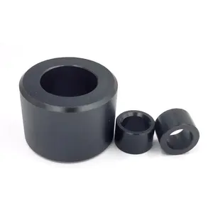 Espaciador de manga de arandela de poliuretano, accesorio personalizado de nailon, color negro