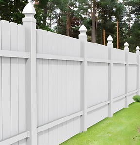 Không thấm nước PVC Bảng điều chỉnh trang trại hàng rào vườn thương hiệu hàng rào trellis mới riêng tư Trắng Vinyl hàng rào