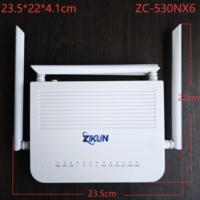 Routeur ZC-530NX6 XGPON 4GE+1POTS+2USB+AX3000 WiFi6+Mesh de haute qualité, vente chaude