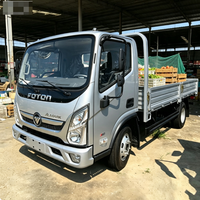 Pengemudian Aman dan Stabil Truk Mini Kargo Ringan Foton Aumark untuk Pengangkutan Bahan Makanan dan Pergerakan Barang Usaha Kecil