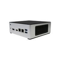 Intel NUC-Mini PC dual de 32GB DDR4 RAM, M.2 NVMe 2Lan 4xUSB3.0 preinstalado con Windows 11 para trabajo de oficina/HTPC/kiosco, enchufe de la UE
