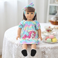 Nouvel Arrivage : Tenue pour Poupée Américaine de 18 Pouces, Jouet en Peluche DIY pour Robe de 18 Pouces