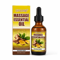 Huile Essentielle de Massage au Gingembre SiFULAND 60ml Soin Corporel Nourrissant Raffermissant Relaxant Spa Vente en Gros OEM ODM Marque Privée