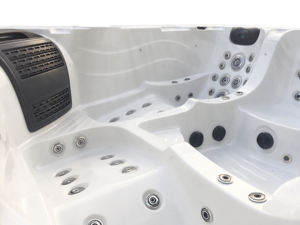 Jacuzzi de Lujo Moderno para Exteriores, Spa para 5 Adultos, Bañera de Hidromasaje de Alta Calidad para Jardín - Product Image 5