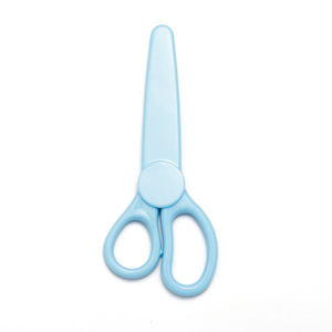 Blue Household Scissors Small Craft Student Use Office Scissors 0103 - Product Image 3