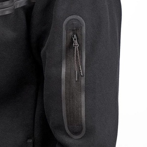 Ensemble de survêtement technique en polyester avec logo personnalisé, fermeture éclair intégrale, sweat-shirt et pantalon de jogging, deux pièces, jogging, entraînement, ensembles de survêtement <span class=keywords><strong>pour</strong></span> hommes - Product Image 4