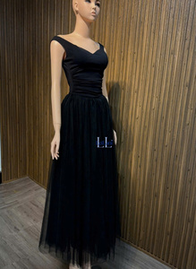 Vestido de Mujer con Manga Corta y Corte en A, Tela de Malla de Algodón y Poliéster, Transpirable, Casual, Elegante y a la Moda - Product Image 5
