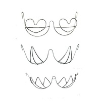 Costumes de carnaval, accessoires, nouveau Design en forme de fleur, armature de soutien-gorge Durable en fil SS304