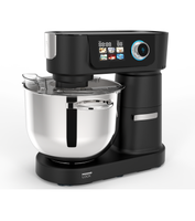 Batteur sur socle planétaire AC 1800W 12 vitesses 8L avec grand écran couleur tactile, boîtier robuste en aluminium moulé sous pression, OEM/ODM