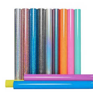 Bügeln auf Designer Einfach zu schneidende Marken übertragungs folien Wärme übertragung Druckbare Vinyl-Htv-Rolle PVC-Kleidung 15 Farben PET PU TPU High - Product Image 6