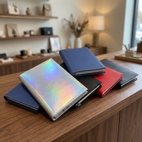 Carnet en cuir rechargeable gravable au laser, format A5, écologique, marque Supernova