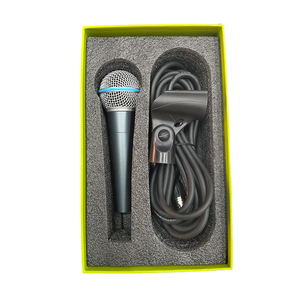 Microphone filaire portable <span class=keywords><strong>BETA58</strong></span> pour chant, logo personnalisé neutre - Product Image 5