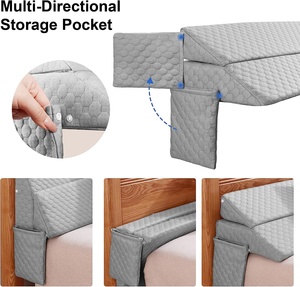 Cuscino a cuneo per materasso King Size |   Riempitivo per Fessure del <span class=keywords><strong>Letto</strong></span> |   Cuscino in Memory Foam per Testiera, Supporto per Dormire e Schienale - Product Image 5