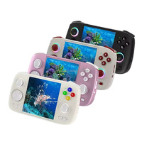 Console de jeux de poche YUXU RG Cube Android 13 5G Wi-Fi, écran 3,95 pouces 720x720, 128 Go, batterie 5200 mAh, plus de 18000 jeux, Unisoc T820