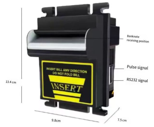 Top TP 74 for Multiple International Currency Cash/Banknote/Money Selector 110/220V Power for Amusement Gaming