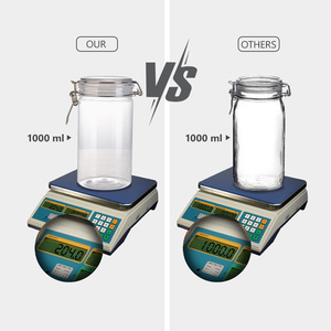 Không Thể Phá Vỡ Thức Ăn Vật Nuôi Container 100Ml 200Ml 450Ml 1000Ml 1500Ml Kín Thực Phẩm Cấp Pet <span class=keywords><strong>Jar</strong></span> Với Con Dấu Dây Kẹp Buộc - Product Image 3