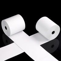 Rollo de Papel Térmico Premium de 57 mm x 30, 56 x 16, Núcleo de Plástico Impermeable, Tamaños y Gramajes Personalizados, Uso en Tiendas de Abarrotes, Certificado ISO9001