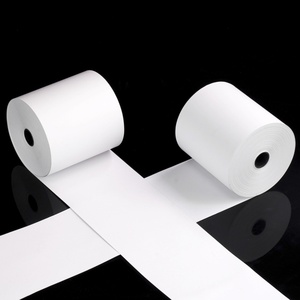 57mmx30 56x16 Premium Thermal Paper POS Roll Waterproof Plastic Core Custom Sizes & Grammage Grocery Use ISO9001 Certified - Product Image 3