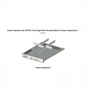 Fami <b>Drawer</b> Separator Set 300 Mm Front Height With Perforated Base For <b>Drawer</b> Organization - Product Image 3